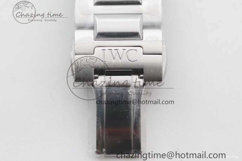 MIROTIME 0819 FastDry Portugieser Chronograph IW371615 ZF Best Edition Green Dial on SS Bracelet A7750 (Slim Movement) 7038